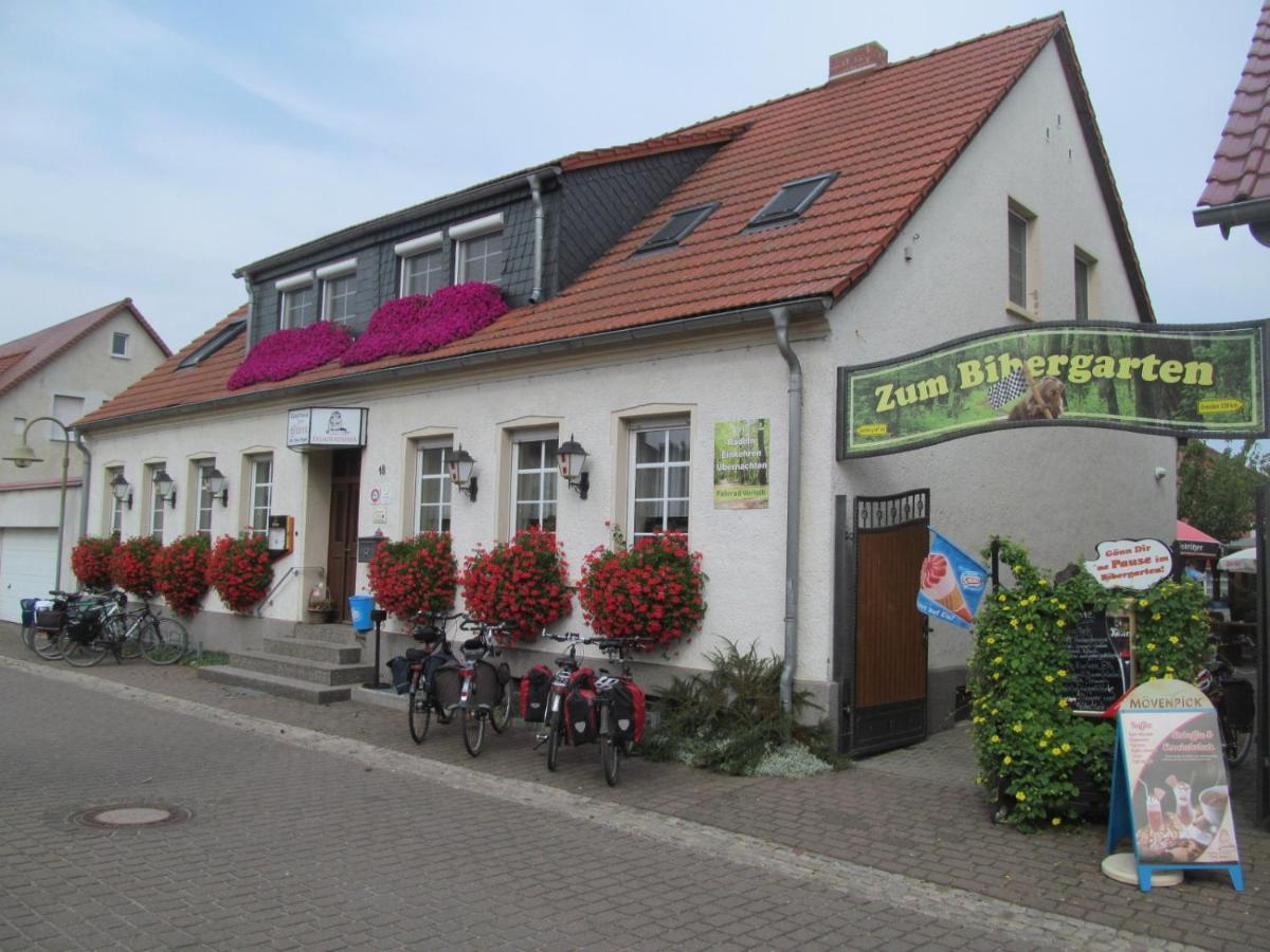 Gasthaus Und Pension Zum Biber Steckby Bagian luar foto